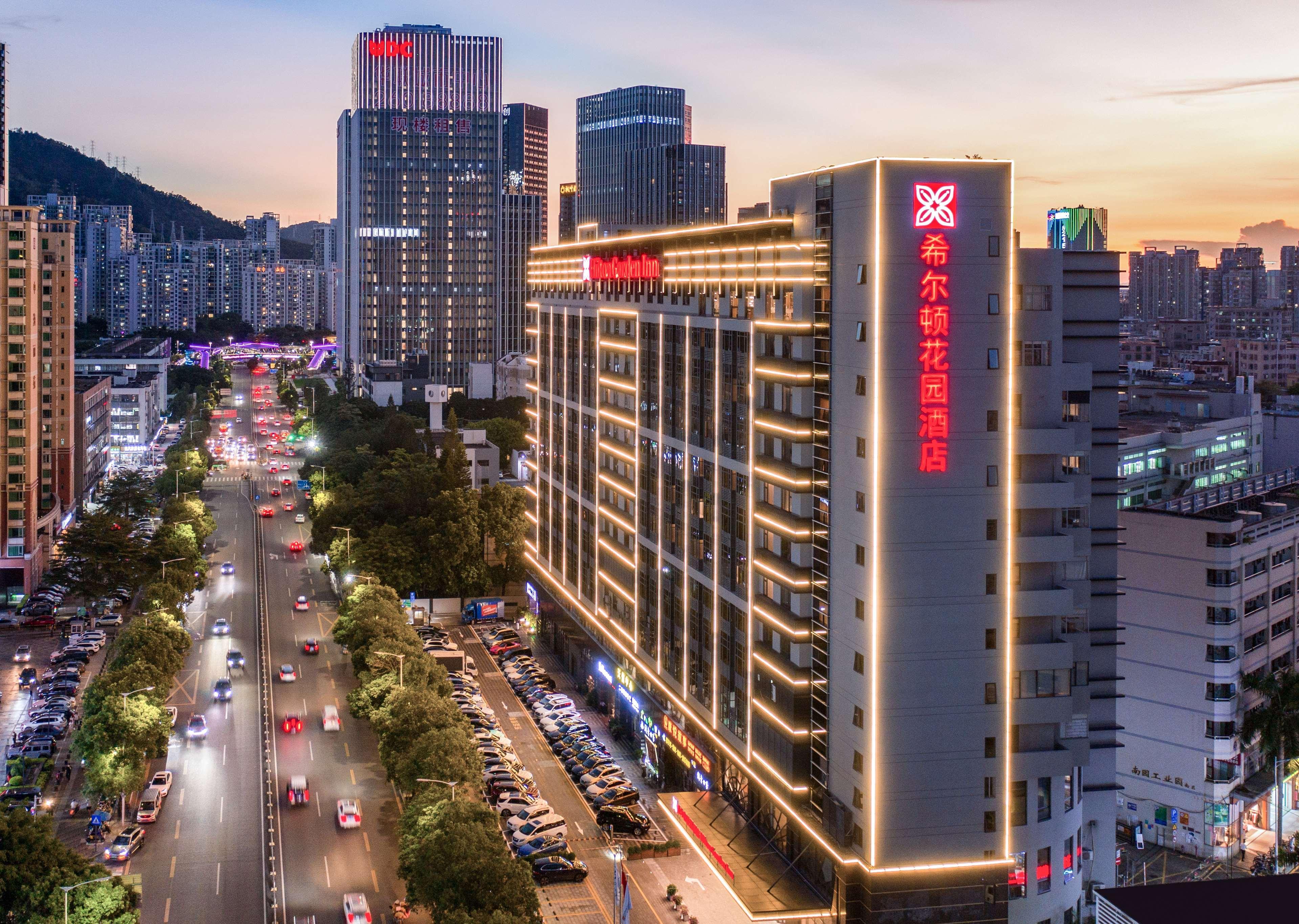 Hilton Garden Inn Shenzhen Nanshan Avenue Exterior foto
